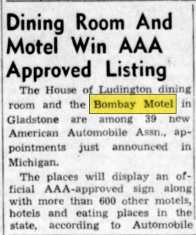 Bombay Motel - Mar 1937 May Be Earlier Version